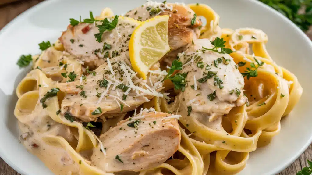 Creamy Cowboy Butter Chicken Linguine Recipe